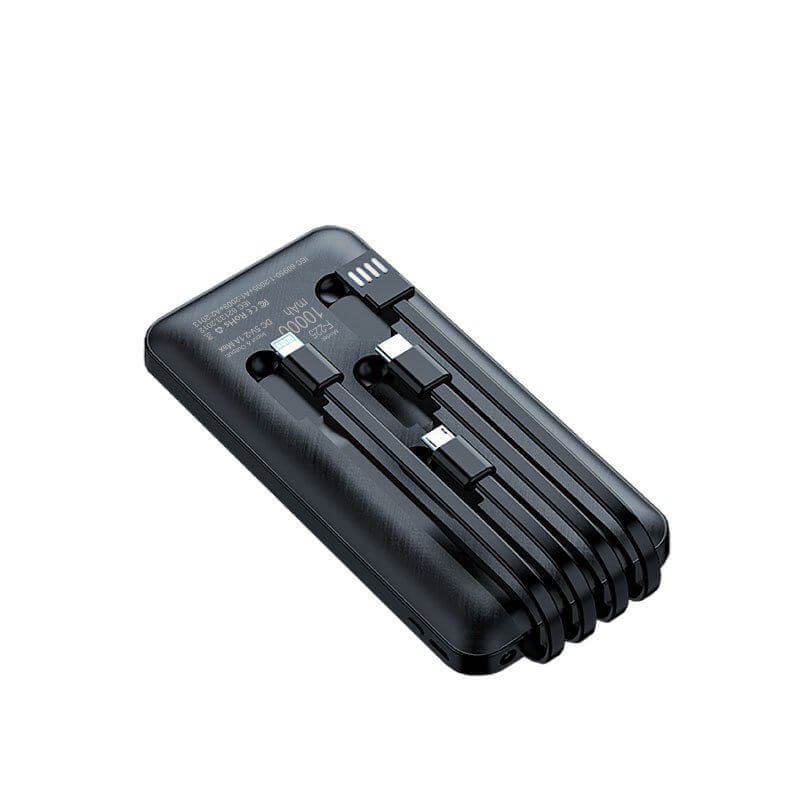 10000mAh Powerbank with 4 Built-in Cable Executive Corporate Gifts Singapore