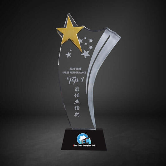 CY 1326 Crystal Award Executive Gifts Singapore