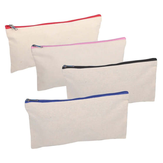 Eco Friendly 10oz Canvas ZIpper Pouch Executive Corporate Gifts Singapore