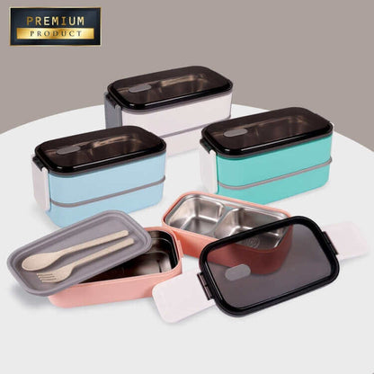 2 Tier Lunch Box Executive Corporate Gifts Singapore