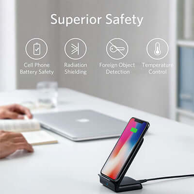 Anker PowerWave 7.5 Wireless Charging Stand 10W Executive Gifts Singapore