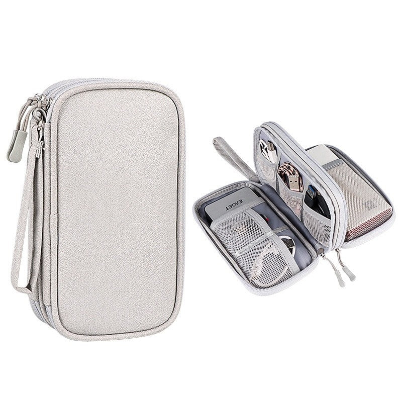 Double Layer Travel Gadget Organizer Pouch Executive Gifts Singapore