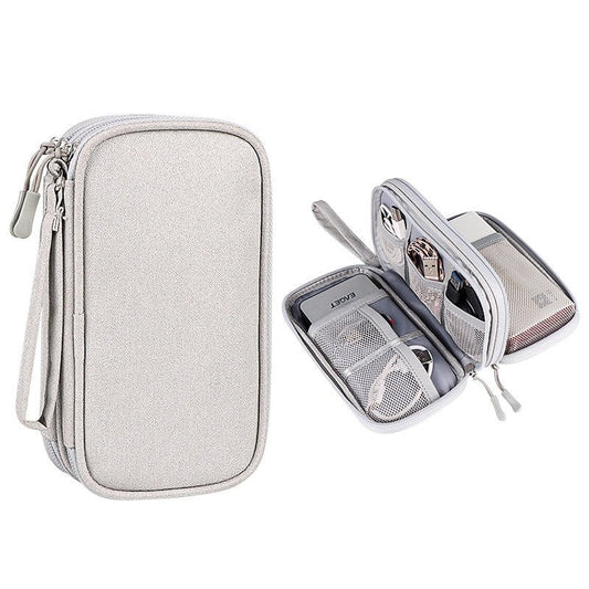 Double Layer Travel Gadget Organizer Pouch Executive Gifts Singapore