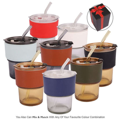 400ml Glass Cup Executive Corporate Gifts Singapore