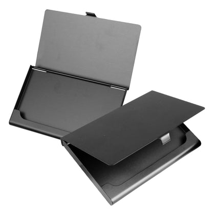 Black Aluminium Name Card Holder Executive Corporate Gifts Singapore