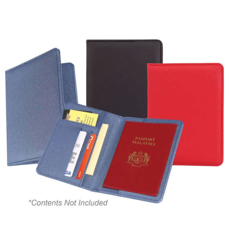 PU Passport Holder with Card Slot Executive Corporate Gifts Singapore