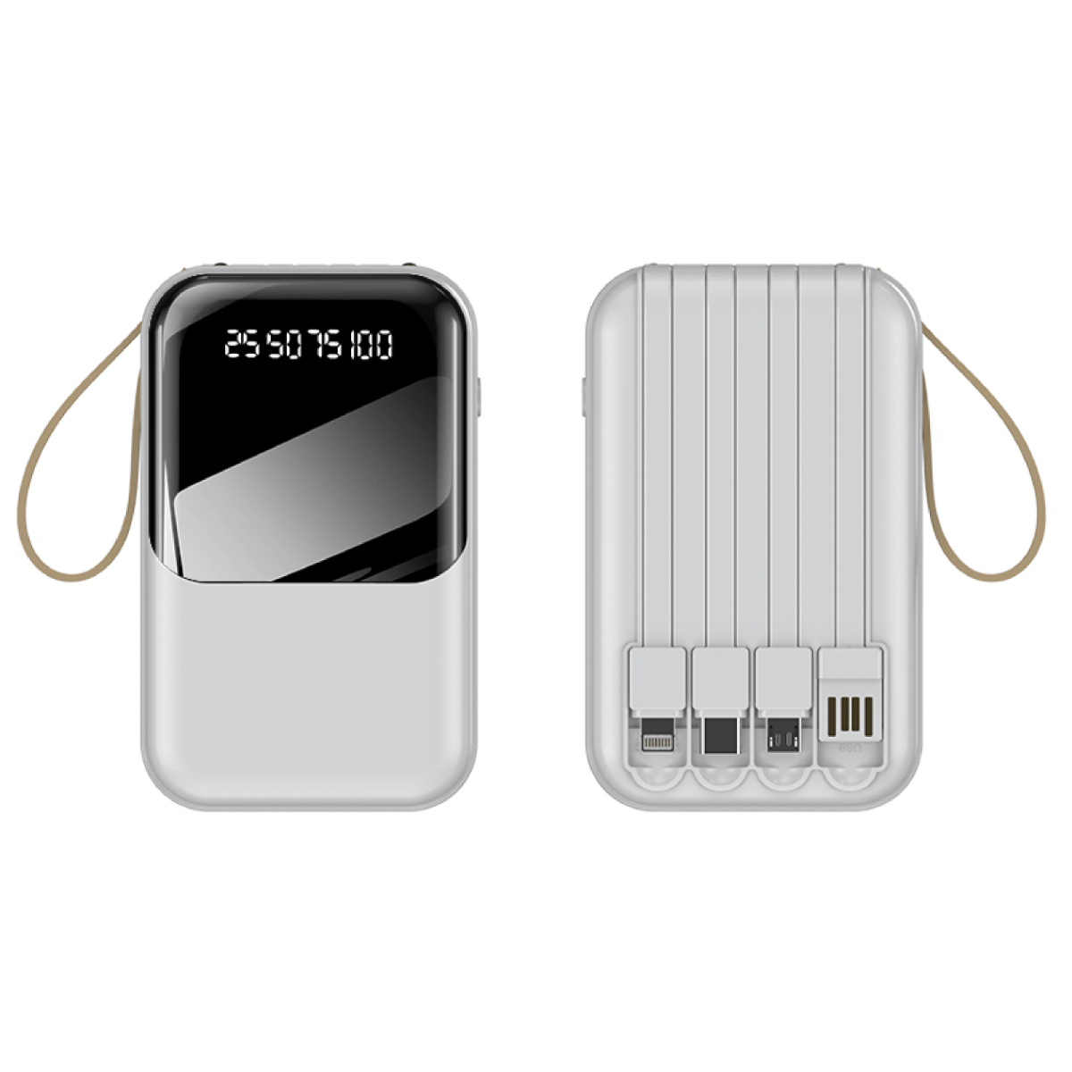 10000mAh Powerbank with 4 Detachable Cable Executive Corporate Gifts Singapore