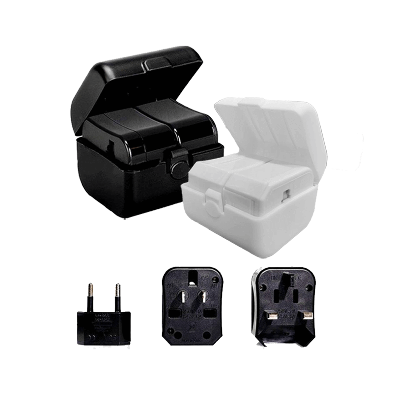 World Travel Adaptor with Plastic Case Executive Gifts Singapore