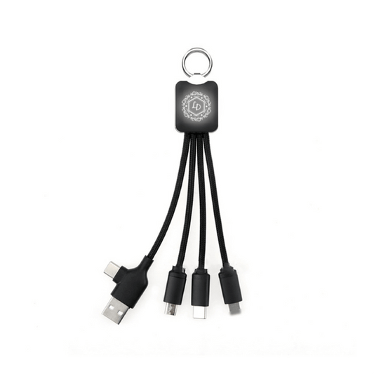 3 in 2 Fast Charging Cable (Rectangular) Corporate Gifts Singapore