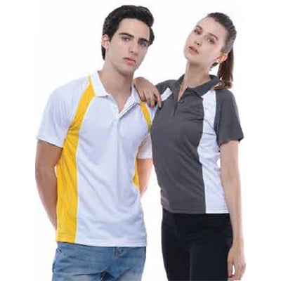 Ultifresh Contrast Bi-Cross Polo T-Shirt (Unisex)