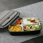 Stainless Steel Lunch Box with Compartments | AbrandZ Corporate Gifts