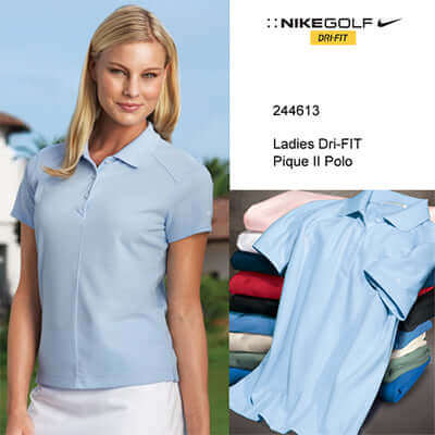 Nike Golf Ladies Dri-FIT Pique Polo Shirt Executive Corporate Gifts Singapore