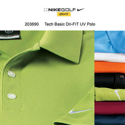 Nike Golf Tech Basic Dri-FIT UV Polo Shirt Executive Corporate Gifts Singapore