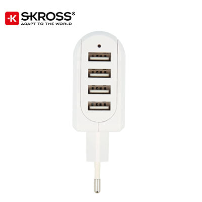 SKROSS 4 Port USB Charger - EURO Executive Corporate Gifts Singapore