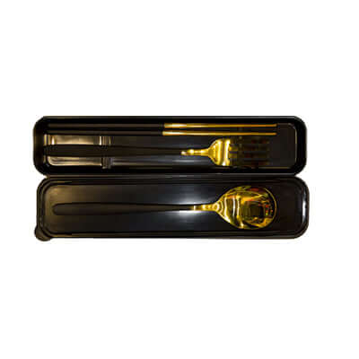 3-piece Gold Cutlery Set Executive Gifts Singapore