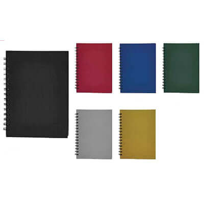 A5 Wire-O Leatherette Notebook | AbrandZ Corporate Gifts