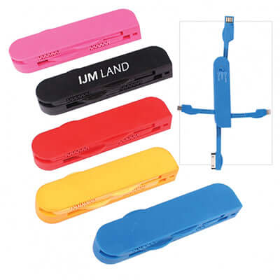 3in1 USB Cable Executive Corporate Gifts Singapore