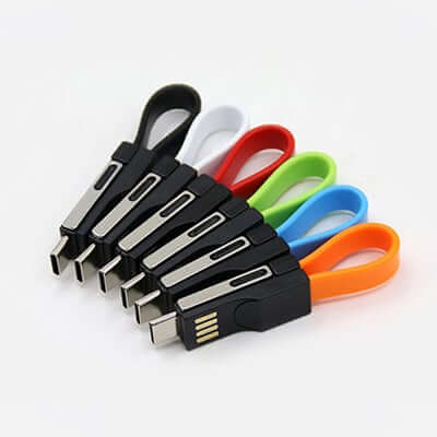 3 in 1 Magnetic Keychain USB Charging Cable Executive Corporate Gifts Singapore