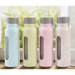 Eco Wheat Straw Glass Bottle | AbrandZ Corporate Gifts