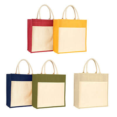 Eco Friendly Canvas Jute Tote Bag | AbrandZ Corporate Gifts