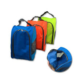 600D Nylon Shoe Bag with Zipper on front