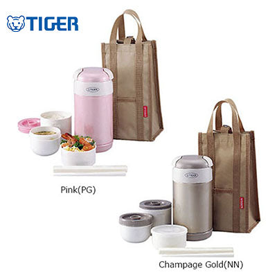 Tiger Lunch Box 3 containers with Bag LWR-A092 | AbrandZ Corporate Gifts