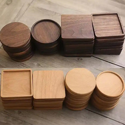 Eco-Friendly Wooden Coaster Executive Gifts Singapore
