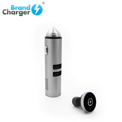 BrandCharger Talky Car USB Charger with Wireless Earpiece Executive Corporate Gifts Singapore