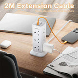 TESSAN Extension Tower 12 Ways with 2 USB-A & 1 USB-C Ports Corporate Gifts Singapore