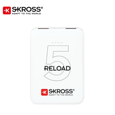 SKROSS Reload 5 Power Bank - 5500 mAh Executive Corporate Gifts Singapore
