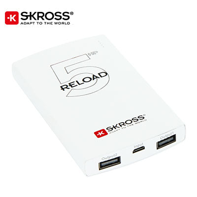 SKROSS Reload 5 Power Bank - 5500 mAh Executive Corporate Gifts Singapore