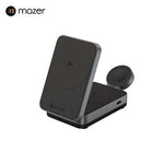 Mazer MagFold Trio Qi2 Certified 15W Foldable 3-in-1 Wireless Charger Executive Corporate Gifts Singapore