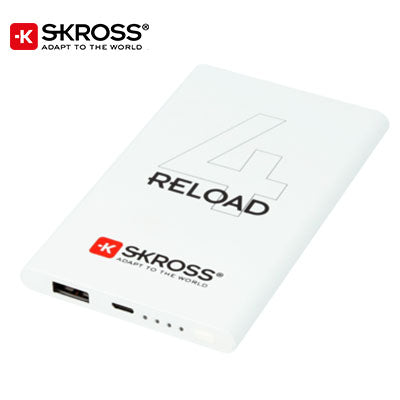 SKROSS Reload 4 Power Bank - 4000 mAh Executive Corporate Gifts Singapore