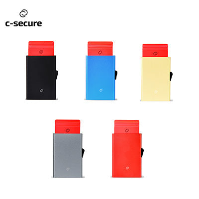 C-Secure Aluminium Cardholder