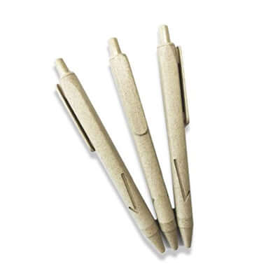 Eco Friendly Wheat Straw Pen Executive Corporate Gifts Singapore