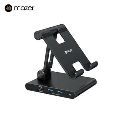 Mazer USB C Multimedia HubTablet Stand 8-in-1
