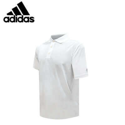 adidas Classic Men Polo Shirt in white, perfect as an Executive Corporate Gift that combines style and comfort.