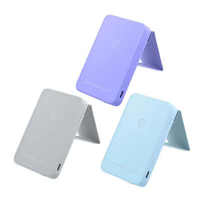 Momax Q.Mag Power 9 Magnetic Wireless Power Bank with Stand 5000mAh Executive Corporate Gifts Singapore