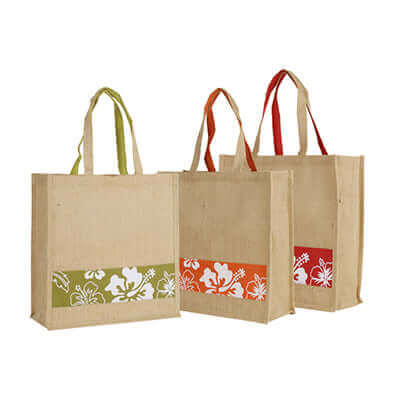 Eco Friendly Casual Jute Bag Executive Corporate Gifts Singapore