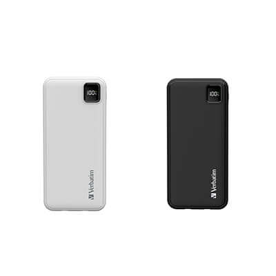 Verbatim 10000mAh PD 3.0 & QC 3.0 Power Pack with Embedded Cables Executive Corporate Gifts Singapore