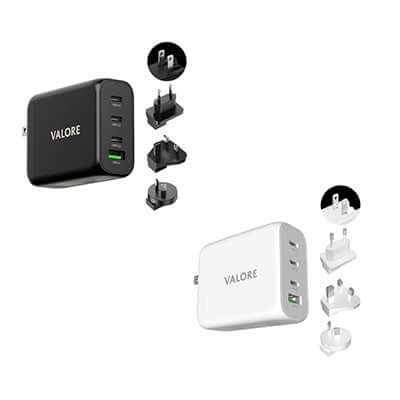 Valore PD 100W GaN Wall Charger (AC-PD100GaN) Executive Gifts Singapore