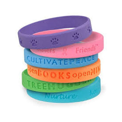 Custom Debossed Silicone Wristband Executive Corporate Gifts Singapore