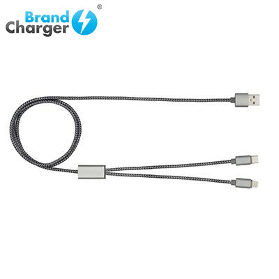 BrandCharger Trident Plus Aluminium Charging Cable Executive Gifts Singapore