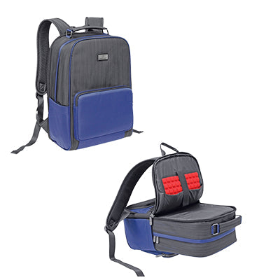Allan D'Lious Nylon Laptop Backpack with 4 Compartment Executive Corporate Gifts Singapore