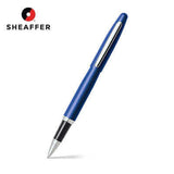 Sheaffer VFM Neon Blue with Chrome Trims Rollerball Pen