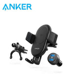 Anker PowerWave 7.5 Wireless Charging Car Mount With 2-Port QC 3.0 Charger | AbrandZ Corporate Gifts