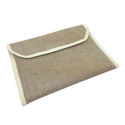 Eco Friendly A4 Jute Document Folder Executive Corporate Gifts Singapore