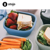 Stojo Silicone Collapsible Snack box, 24oz (0.7L)