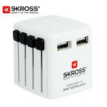 SKROSS Travel Adaptor World USB Charger | AbrandZ Corporate Gifts