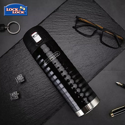 Lock & Lock Wave One Touch Thermal Tumbler 450ml Executive Corporate Gifts Singapore